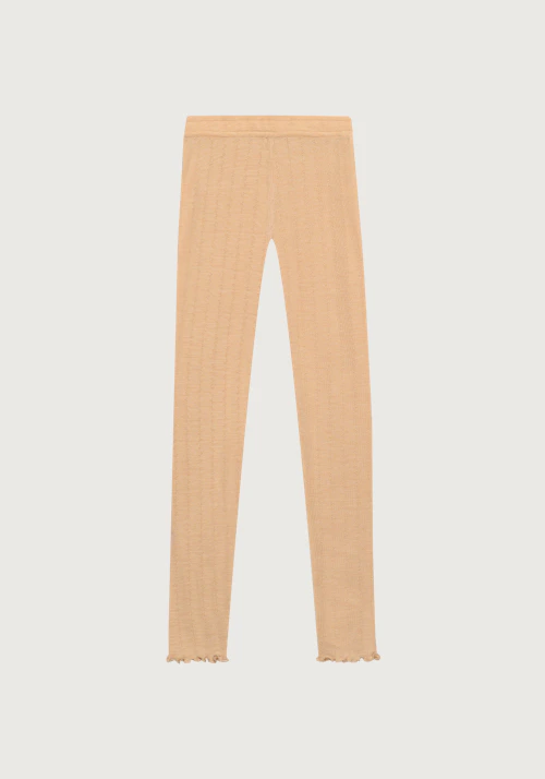 Leggings med bølgesøm
