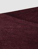 Leggings i merinoull/silke med pointellemønster til barn Bordeaux