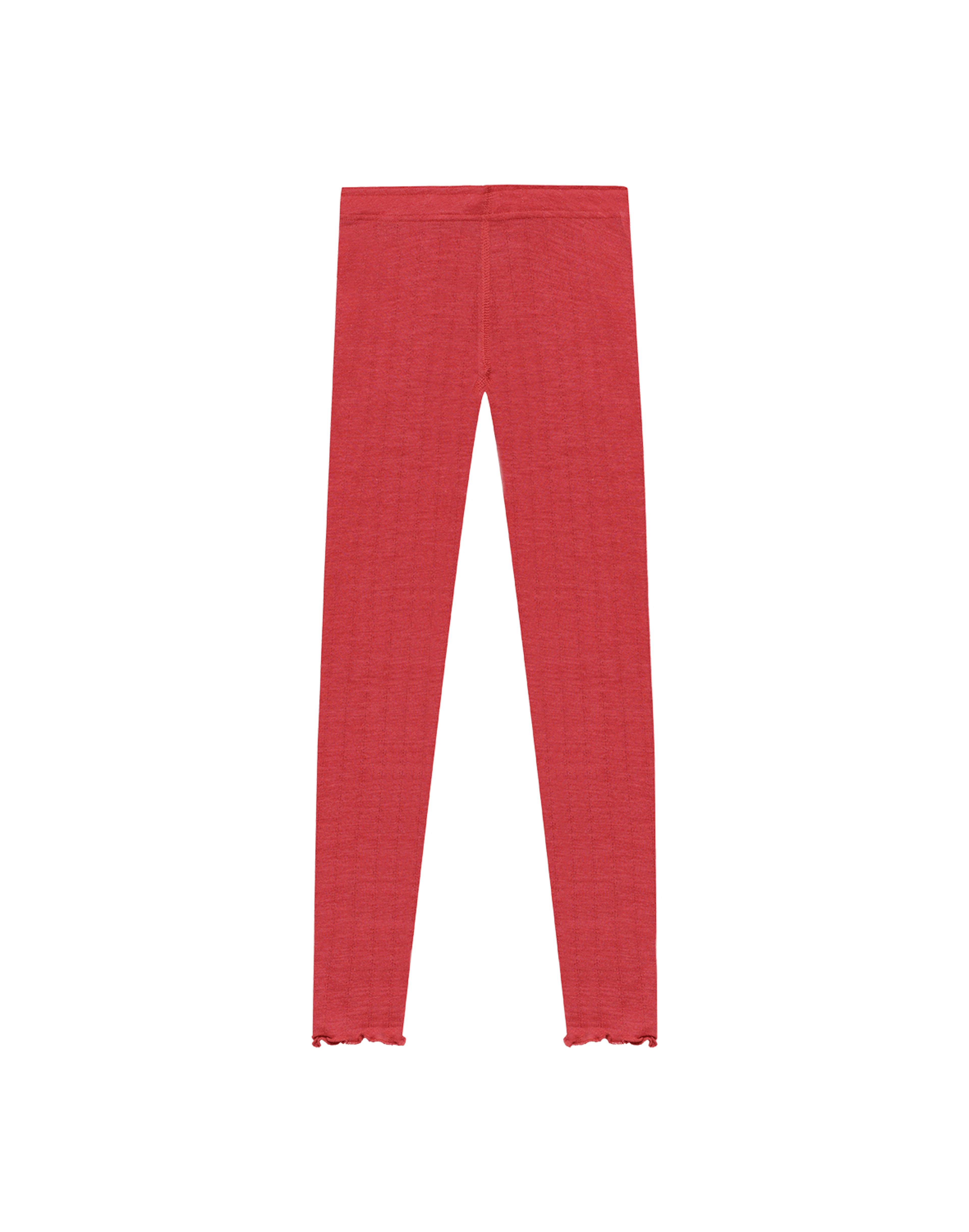 Pointelle legging van merinowol/zijde voor kinderen