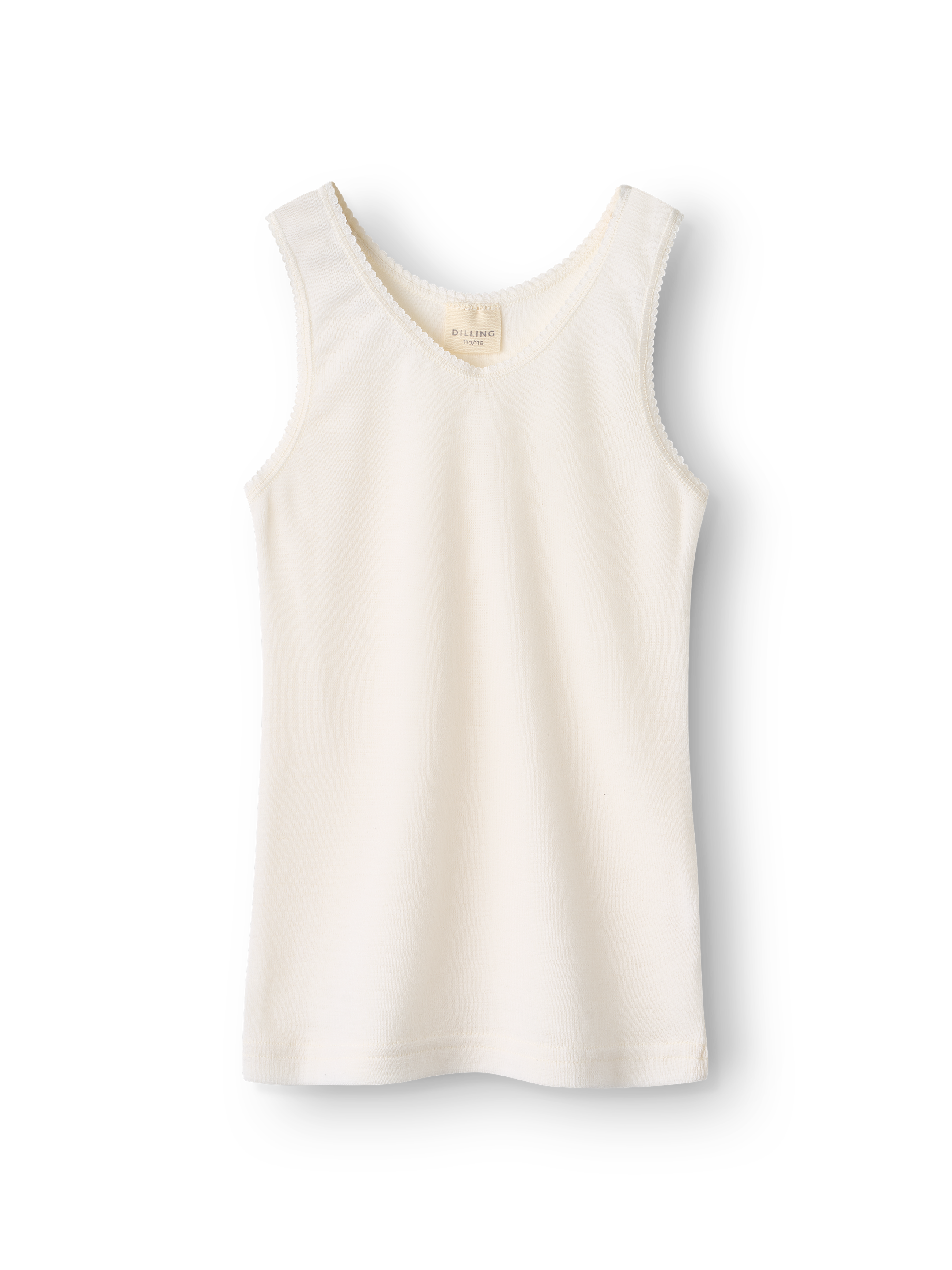 Singlet med blonder