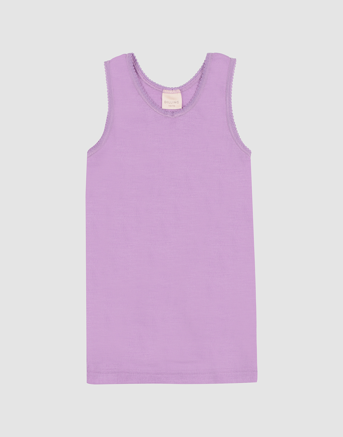 Singlet med blonder