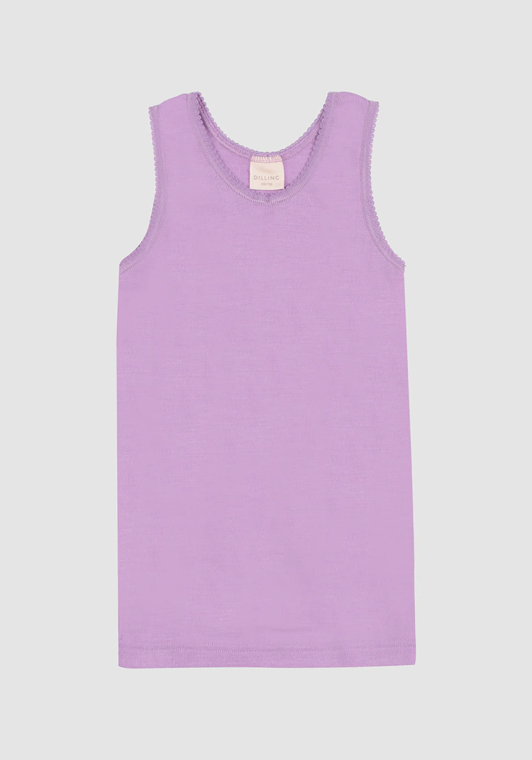 Singlet med blonder