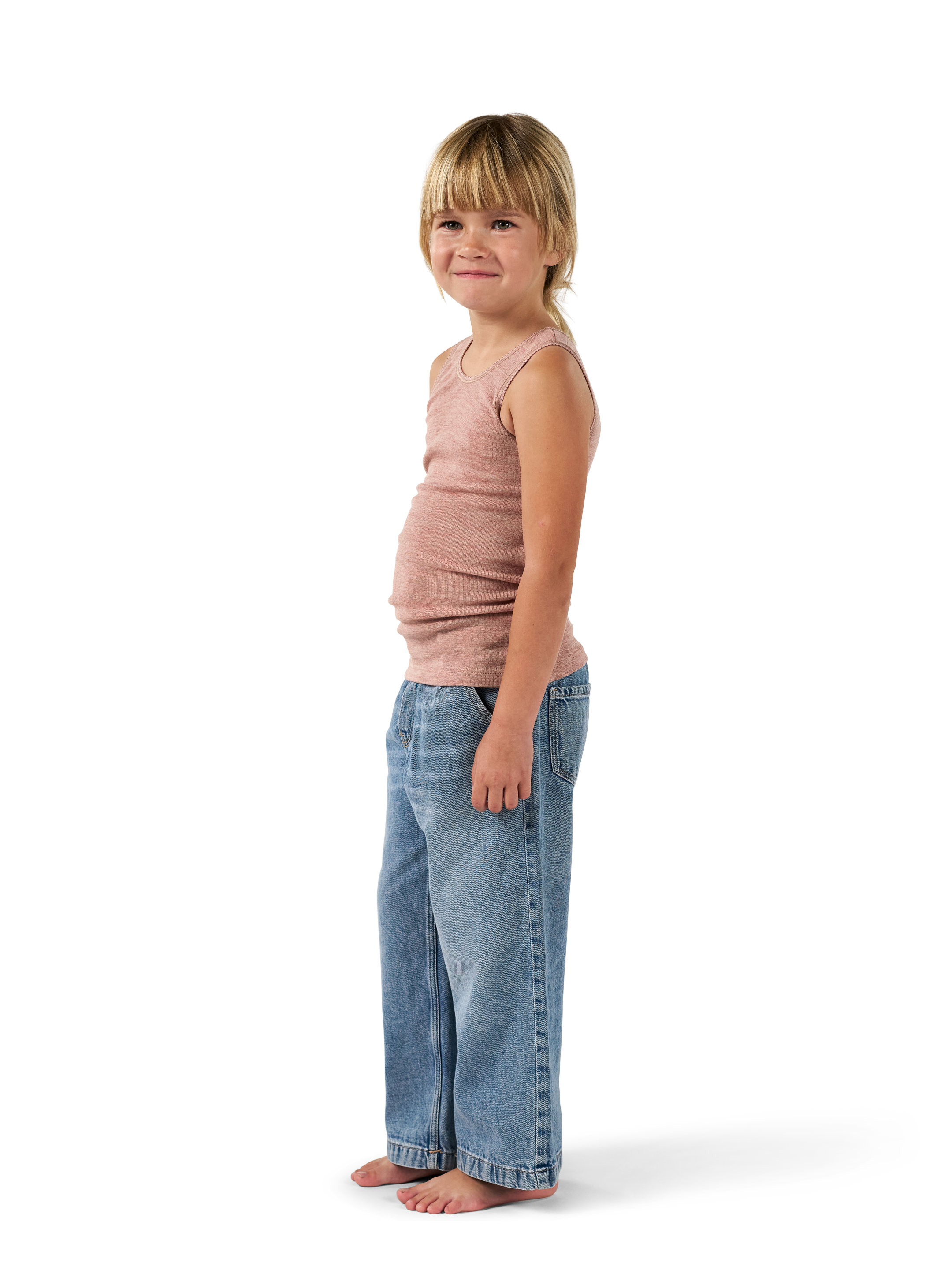 DILLING Baby Wiekshirt Bio-Merinowolle Lange Mouwen Midlayer Temperatuurregulerend Ademend, bruin, gemêleerd, 62 cm