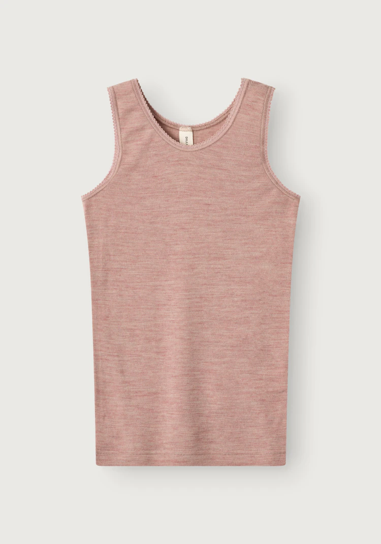 Singlet med blonder