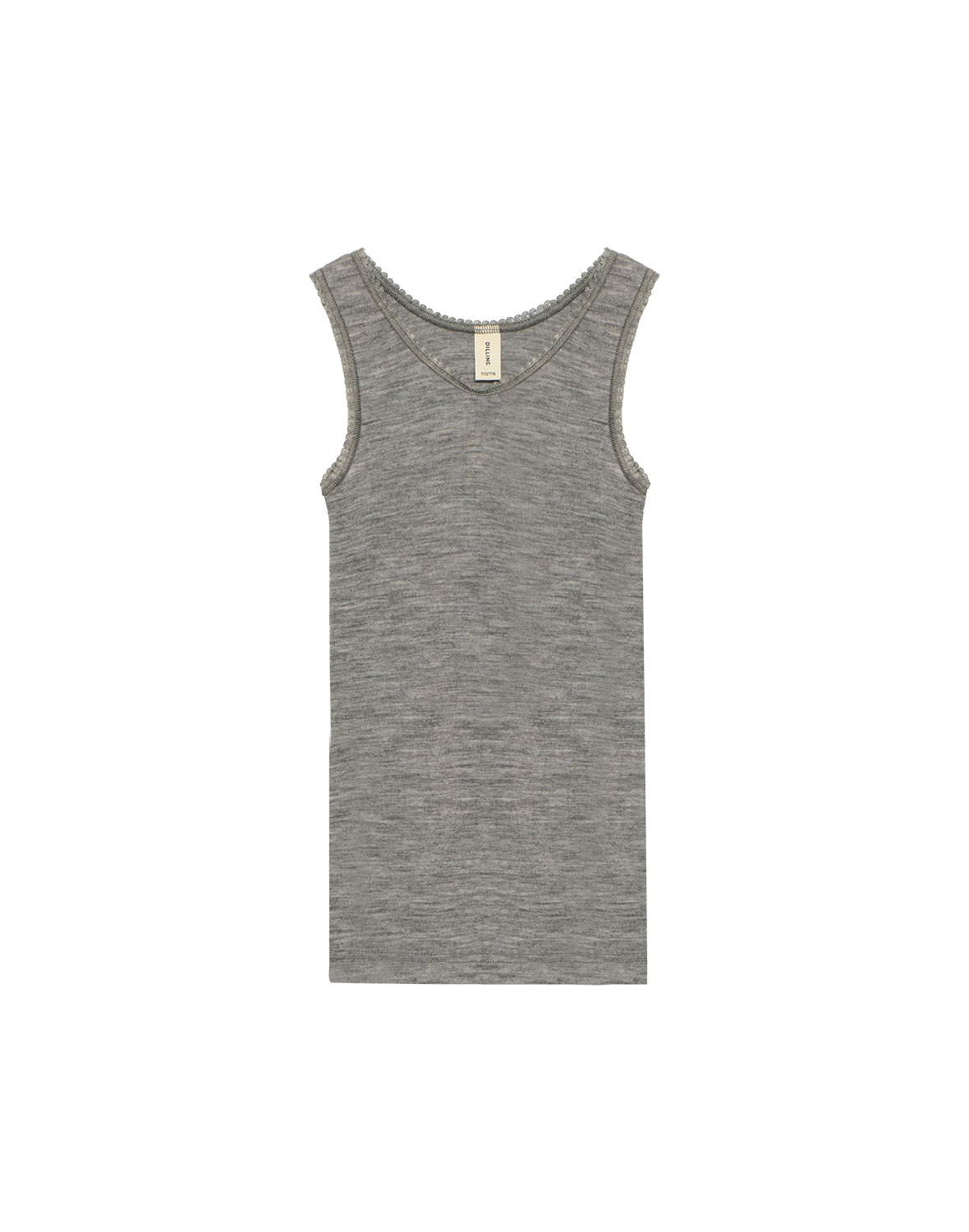 Singlet med blonder