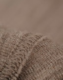 Boxershort van merinowol voor kinderen Bruinmelange