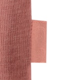 Kjole i merinoull til barn Mørk pink