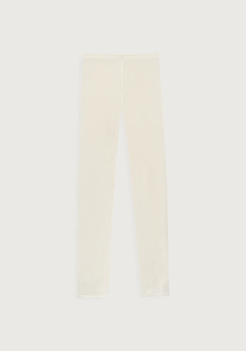 Leggings med blonder
