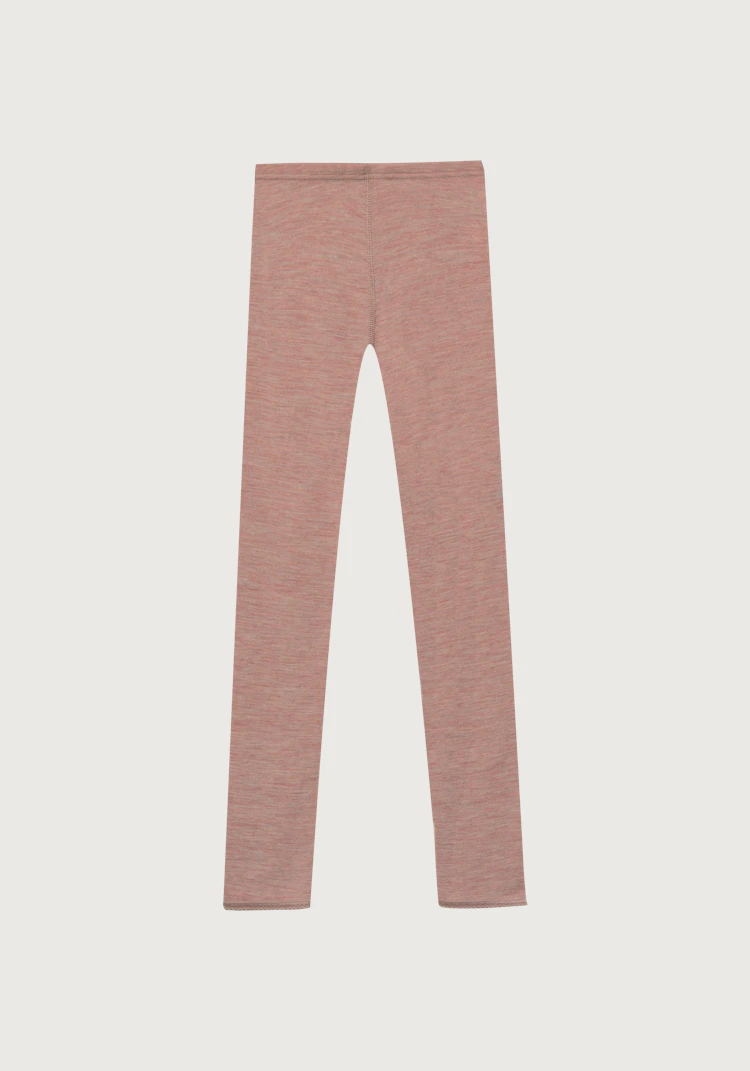Leggings med blonder