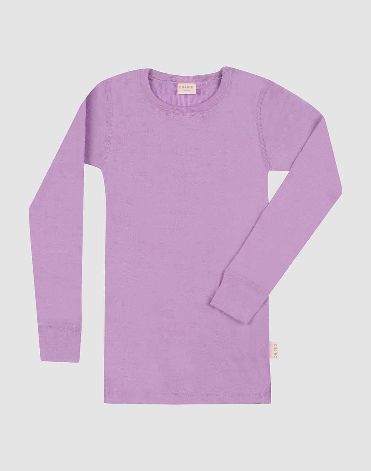 Children's merino wool long sleeve top