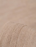 Långärmad topp i merinoull för barn Beige melange