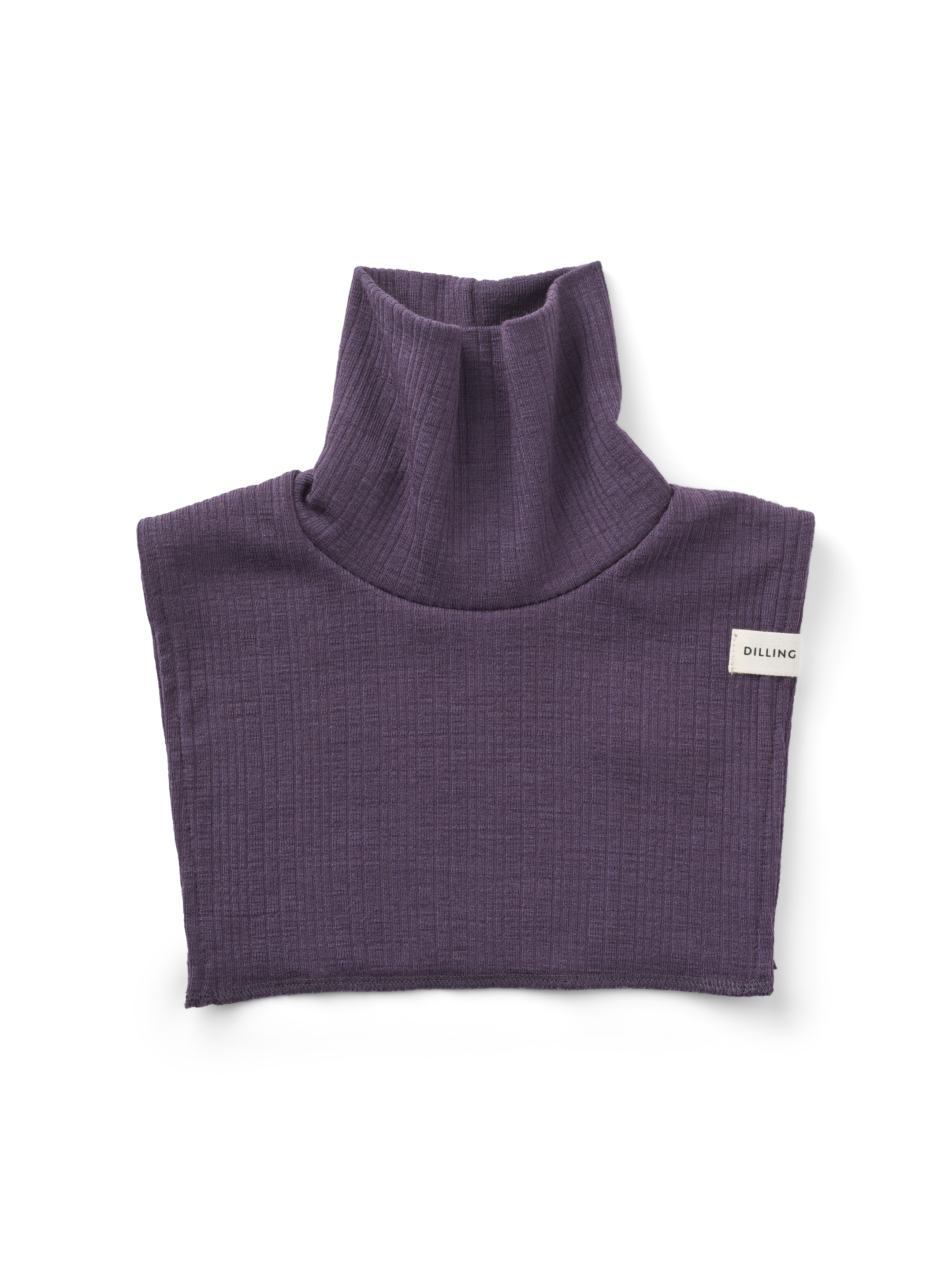 Dilling Kindershirt met rolkraag van merinowol, Blusher-melange, 134