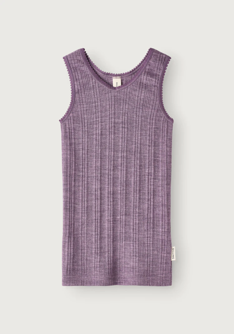 Singlet med blonder