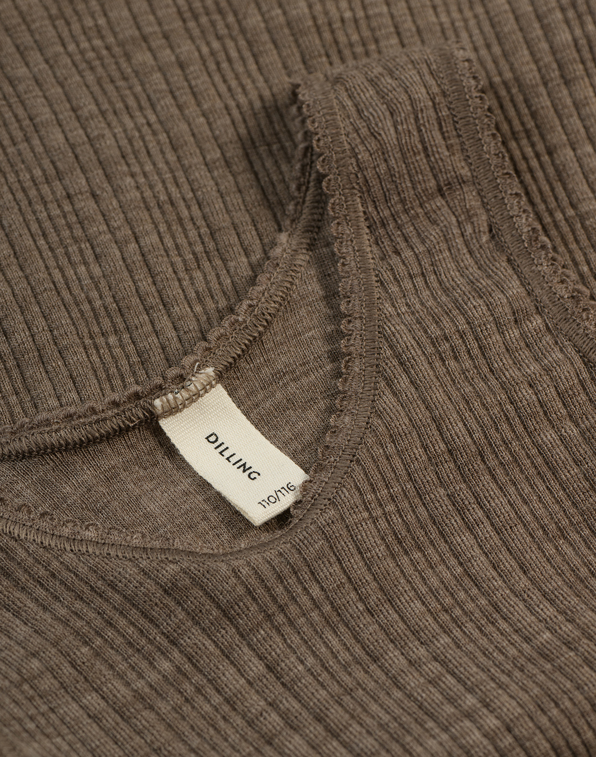 Children's merino wool tank top in Elderberry - $25.99 - Dilling