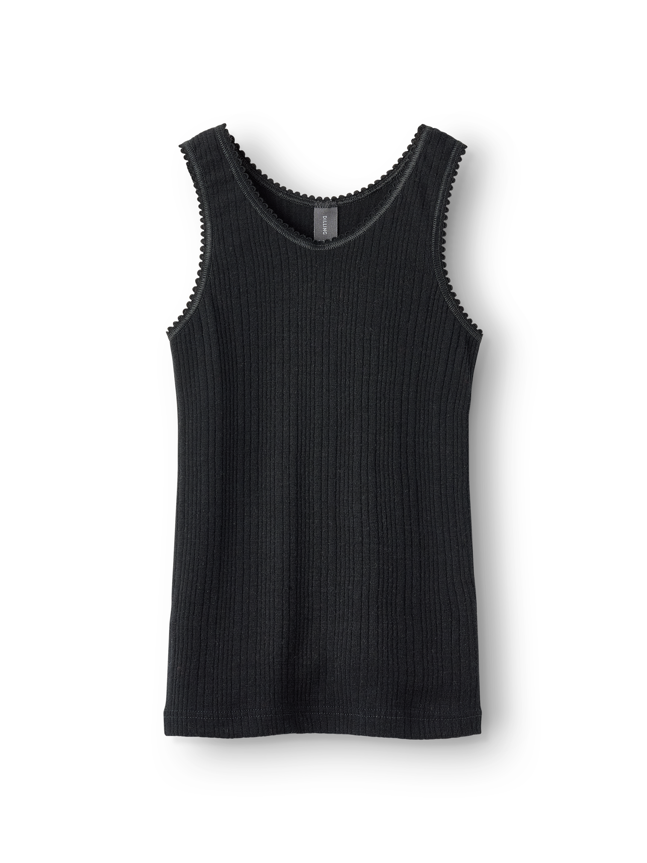 Singlet med blonder