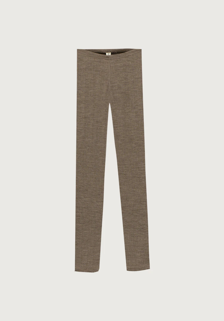Leggings med blonder