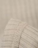 Leggings med rysjekant i merinoull til barn Månestein