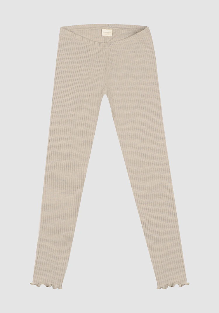 Leggings med bølgesøm