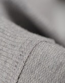 Sweatshirt med lynlås bomuld til børn Lys gråmelange