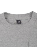 Children’s cotton long-sleeve top Light grey melange