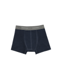 Boxershort van katoen voor kinderen Navy 