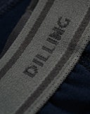 Boxershort van katoen voor kinderen Navy 