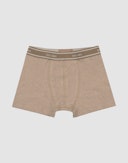 Boksershorts i bomull til barn Beigemelert