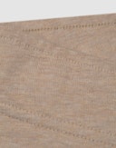 Women's cotton leggings Beige melange