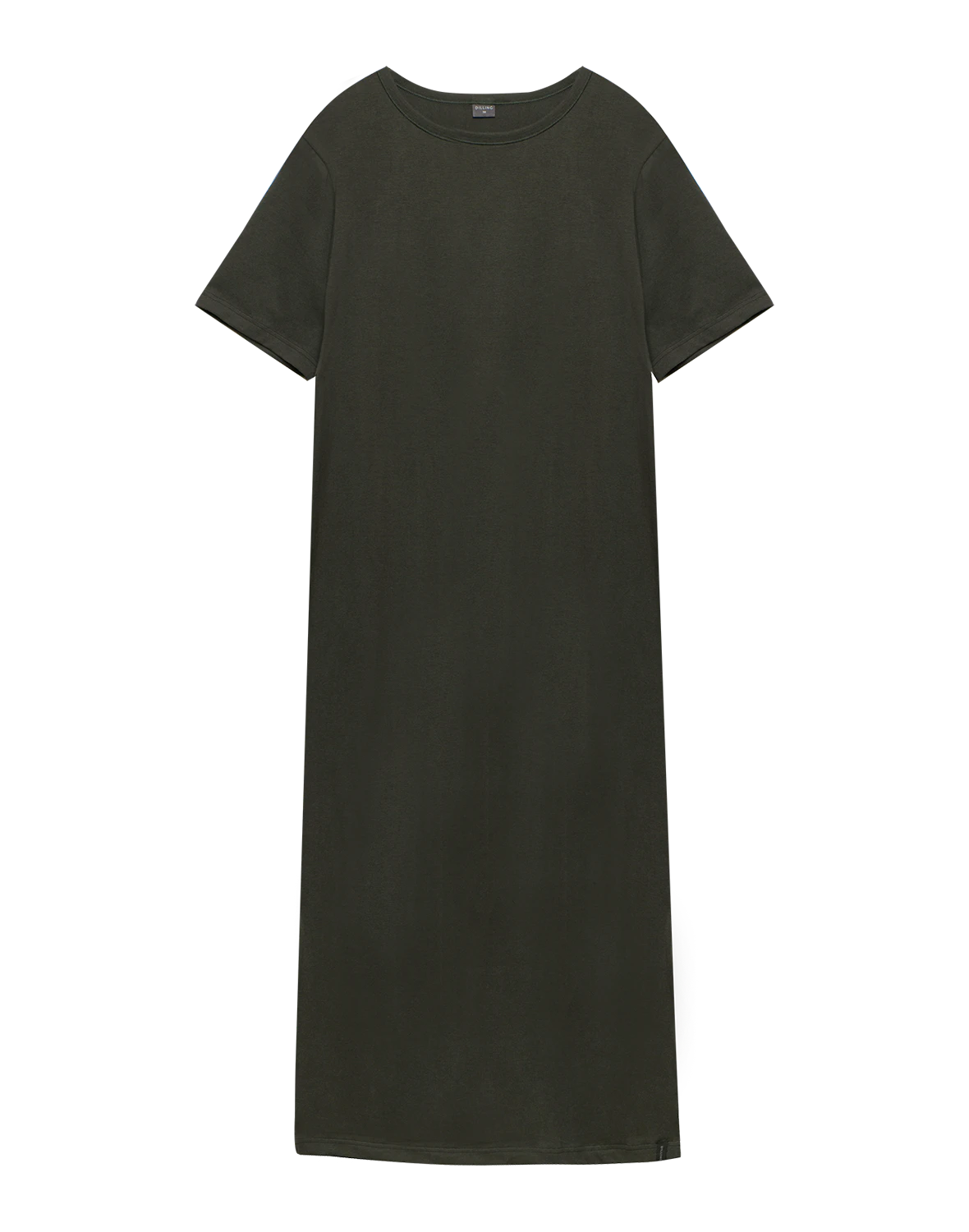 Women's T-shirt dress in cotton in Green - $71.99 - Dilling Women's T-shirt dress in cotton in Green - $71.99 - Dilling