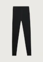 Leggings med bred linning