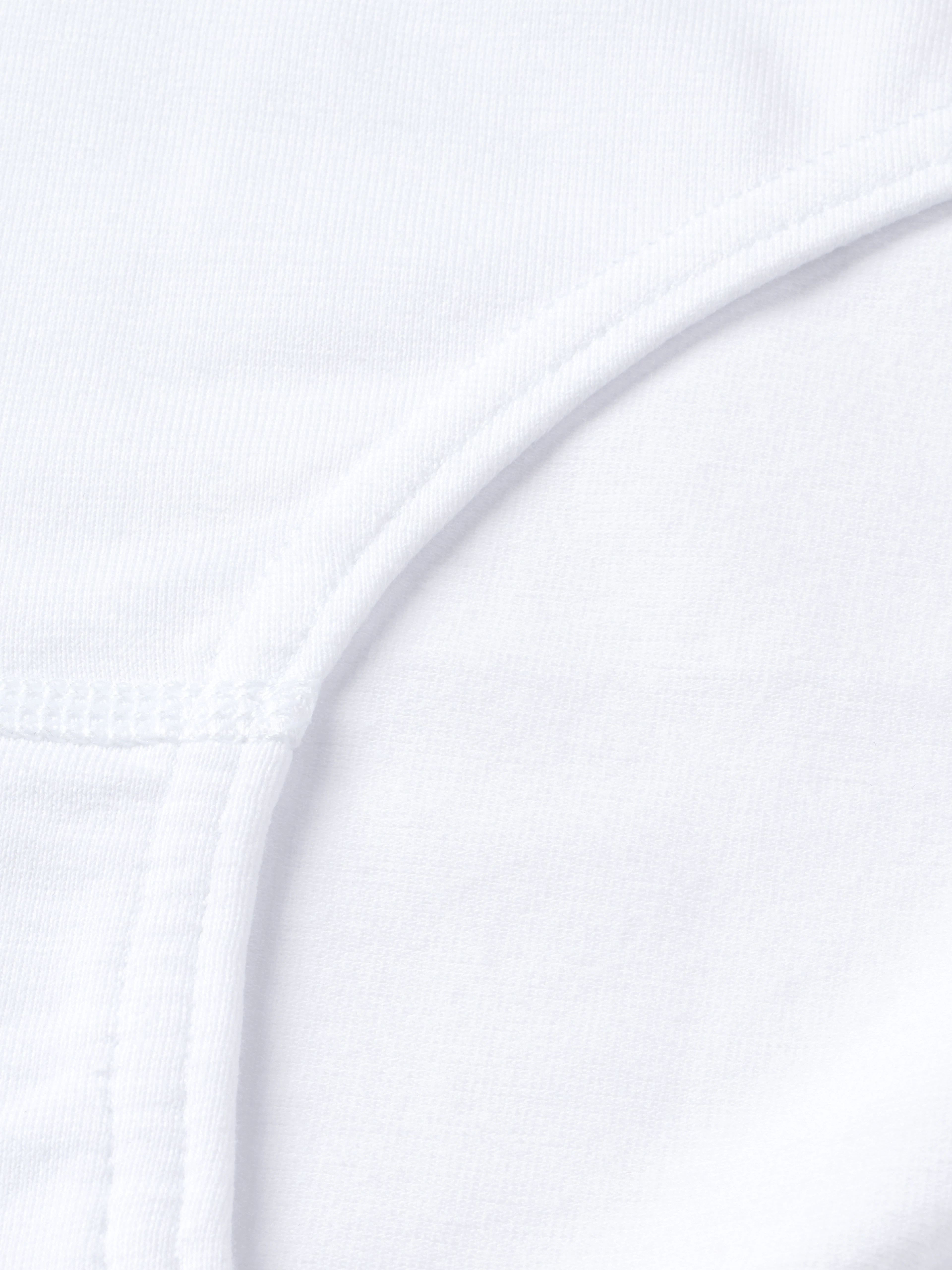 Midi briefs in cotton for women in White - $28.99 - Dilling