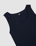 Tanktop van merinowol voor dames Donker marineblauw