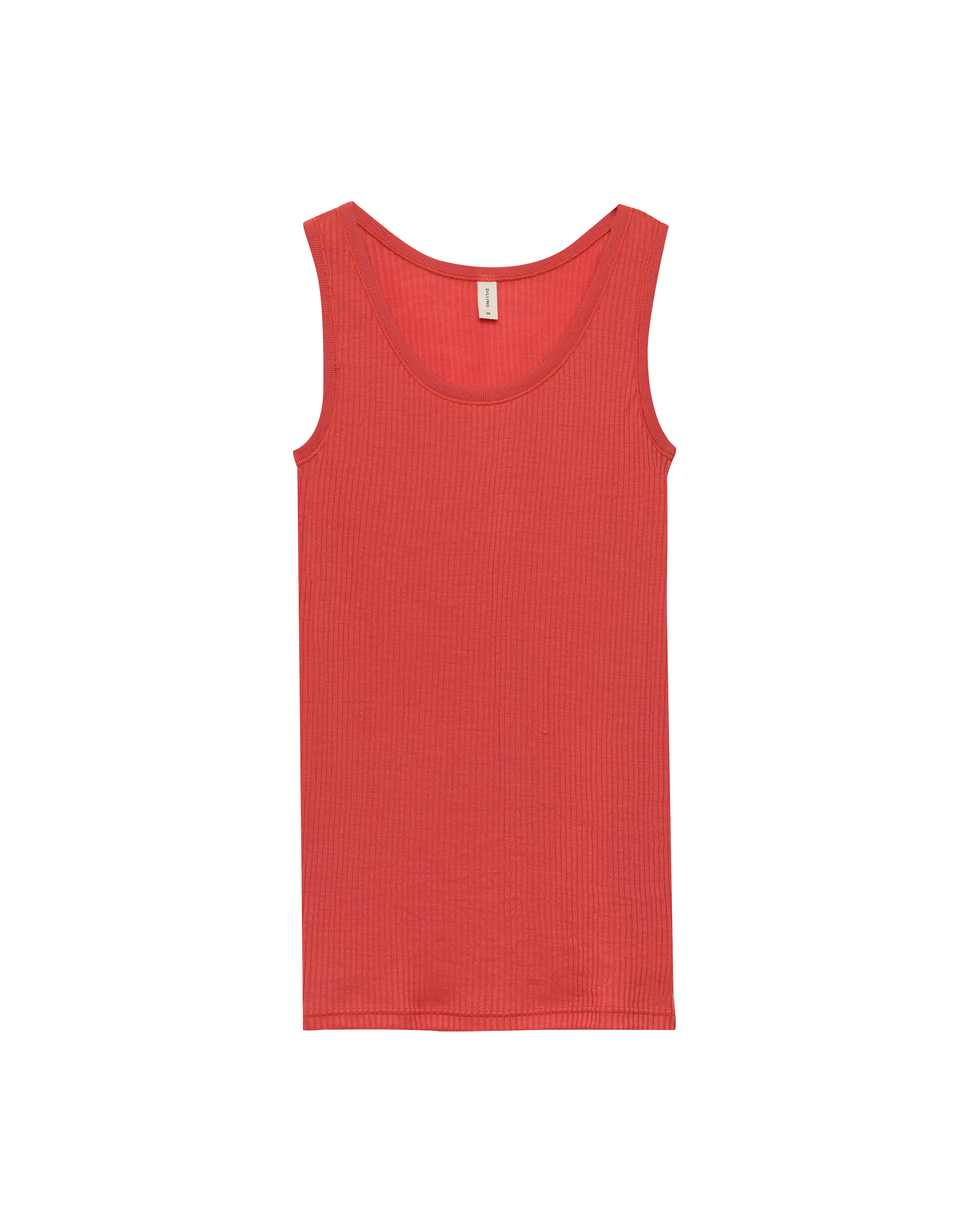 Tanktopp i merinoull til dame