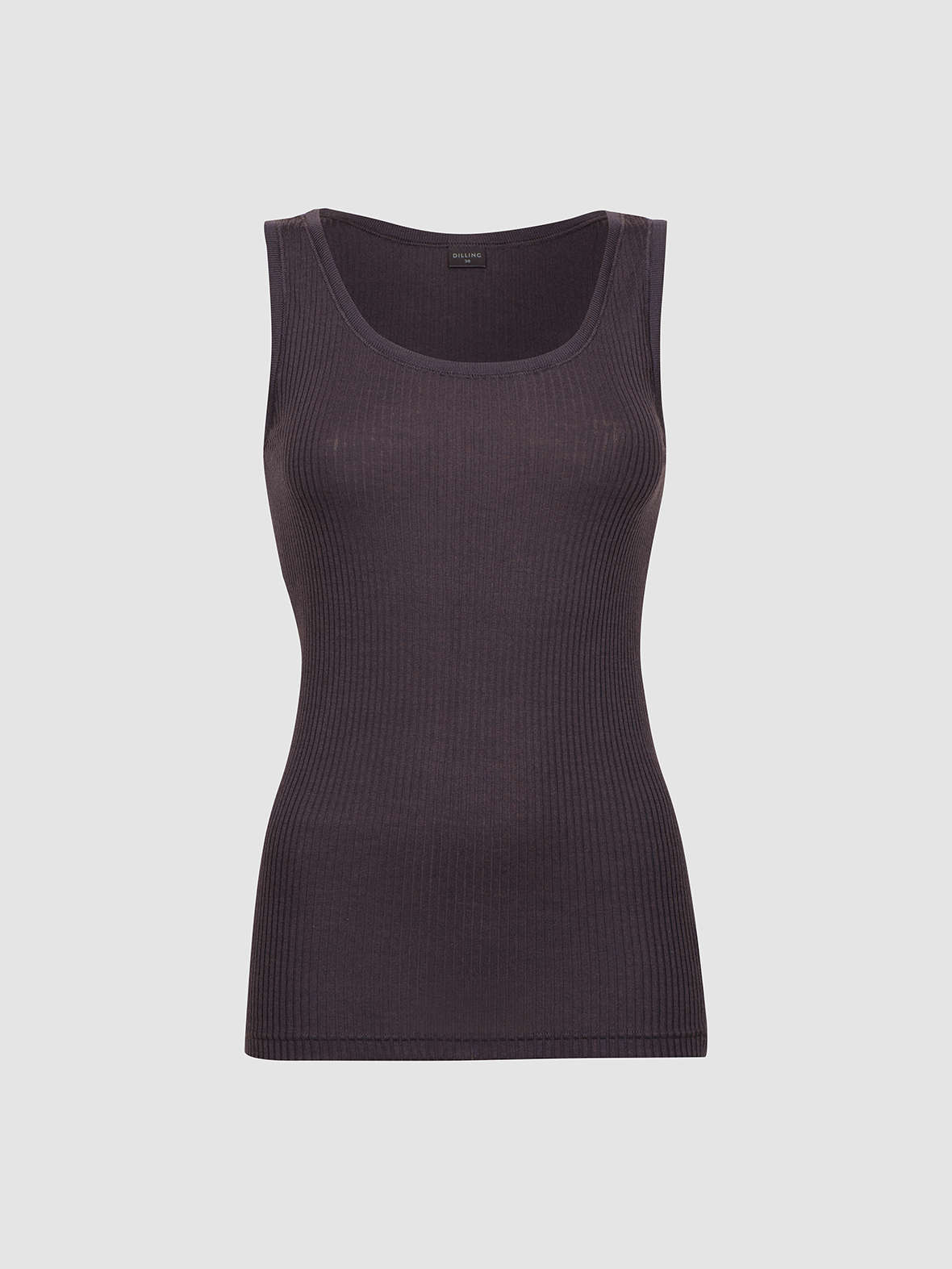 Tanktopp i merinoull til dame