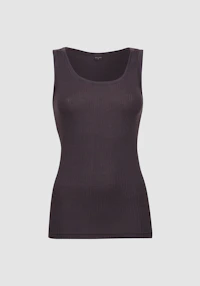 Tanktopp i merinoull til dame