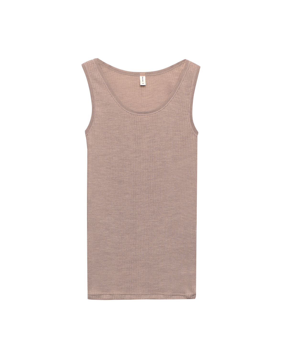 Tanktopp i merinoull til dame