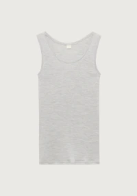 Tanktopp i merinoull til dame