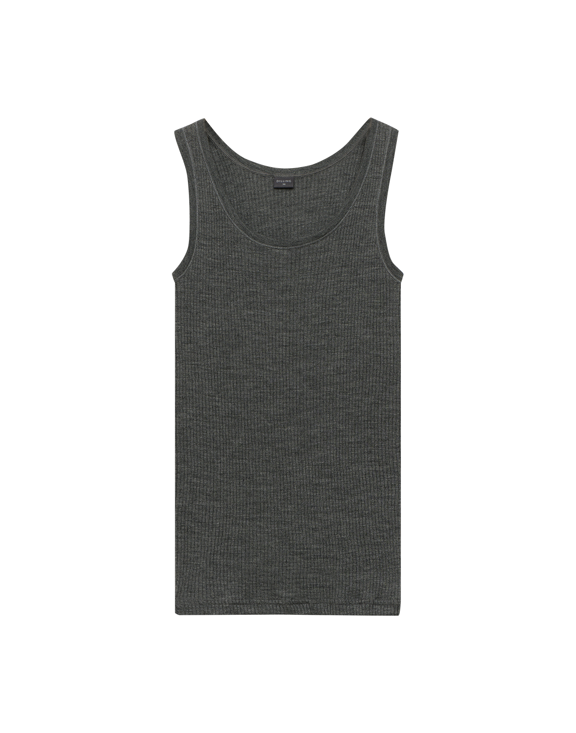 Tanktopp i merinoull til dame