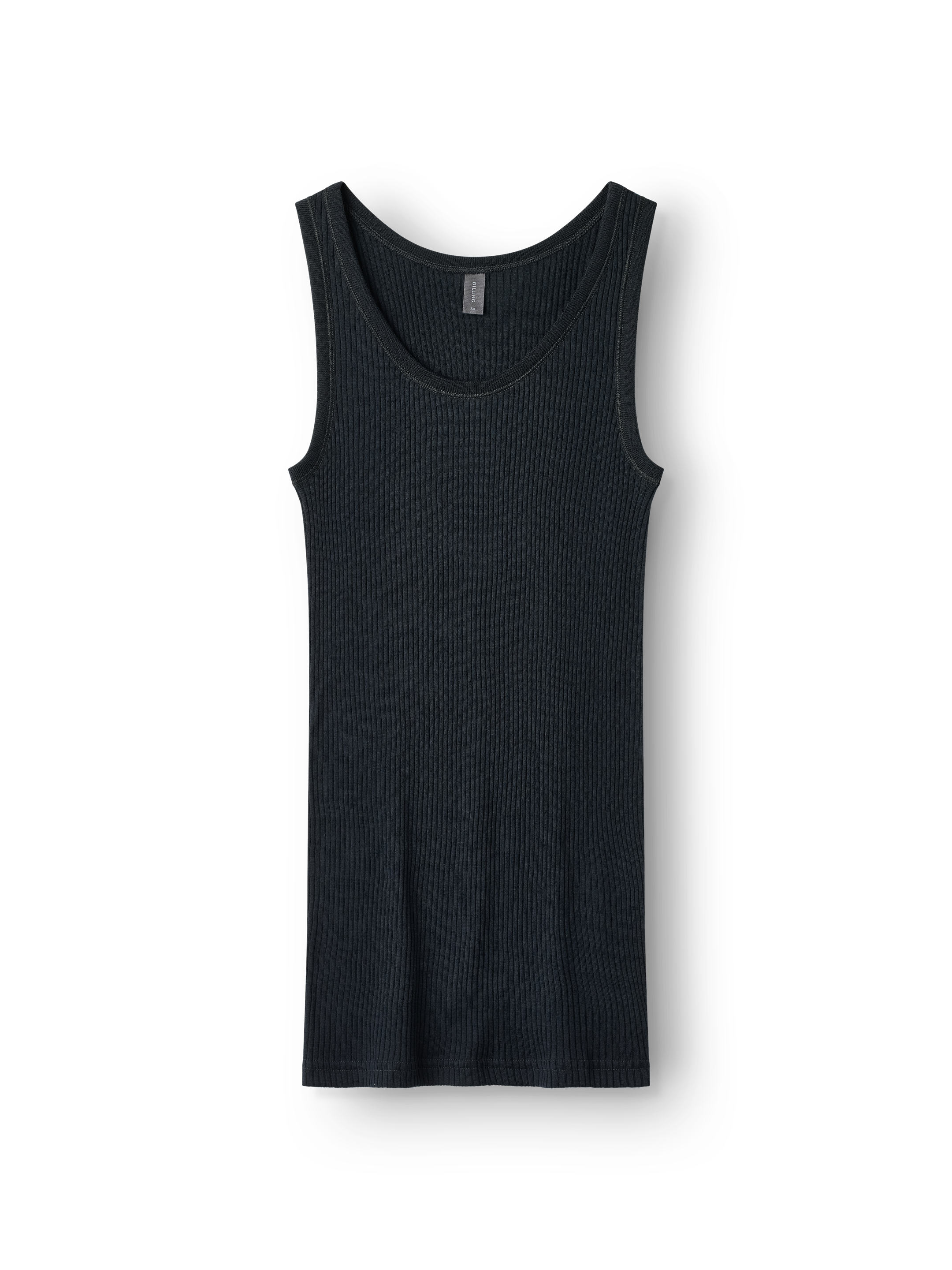 Tanktopp i merinoull til dame