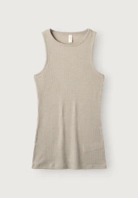 Tanktopp i merinoull til dame