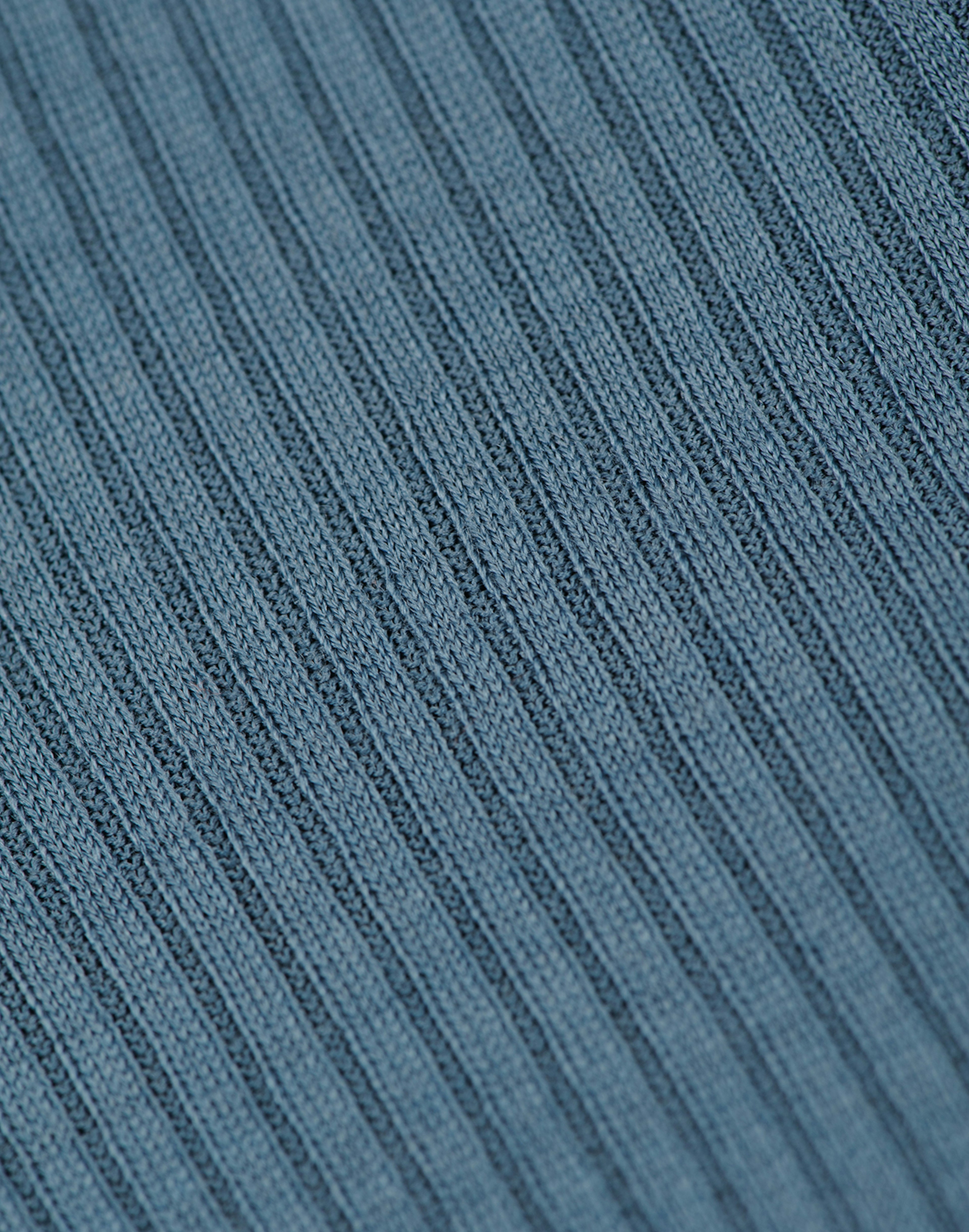 Shirt met hoge kraag van merinowol voor dames Dilling