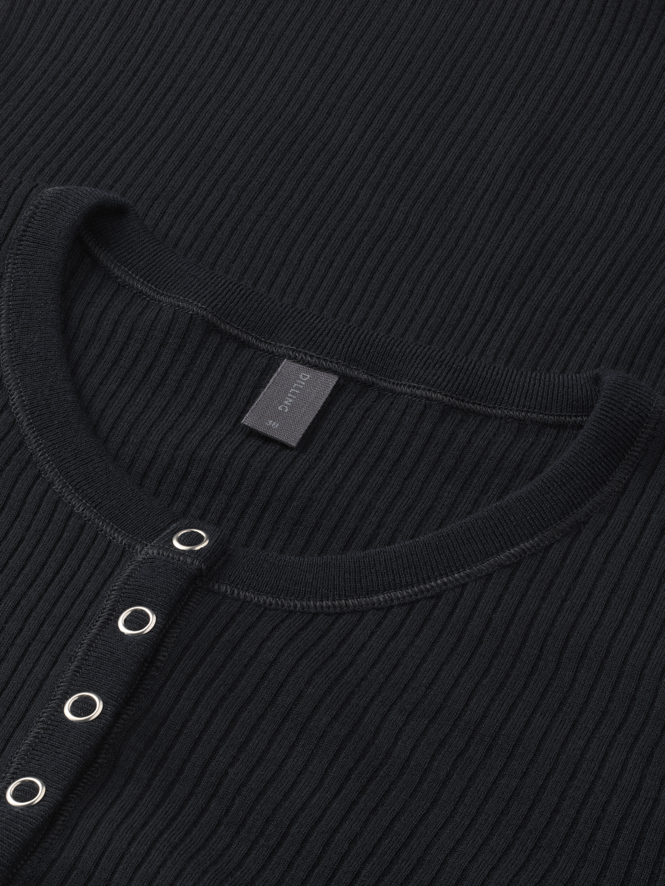 Langermet Henley-topp 3