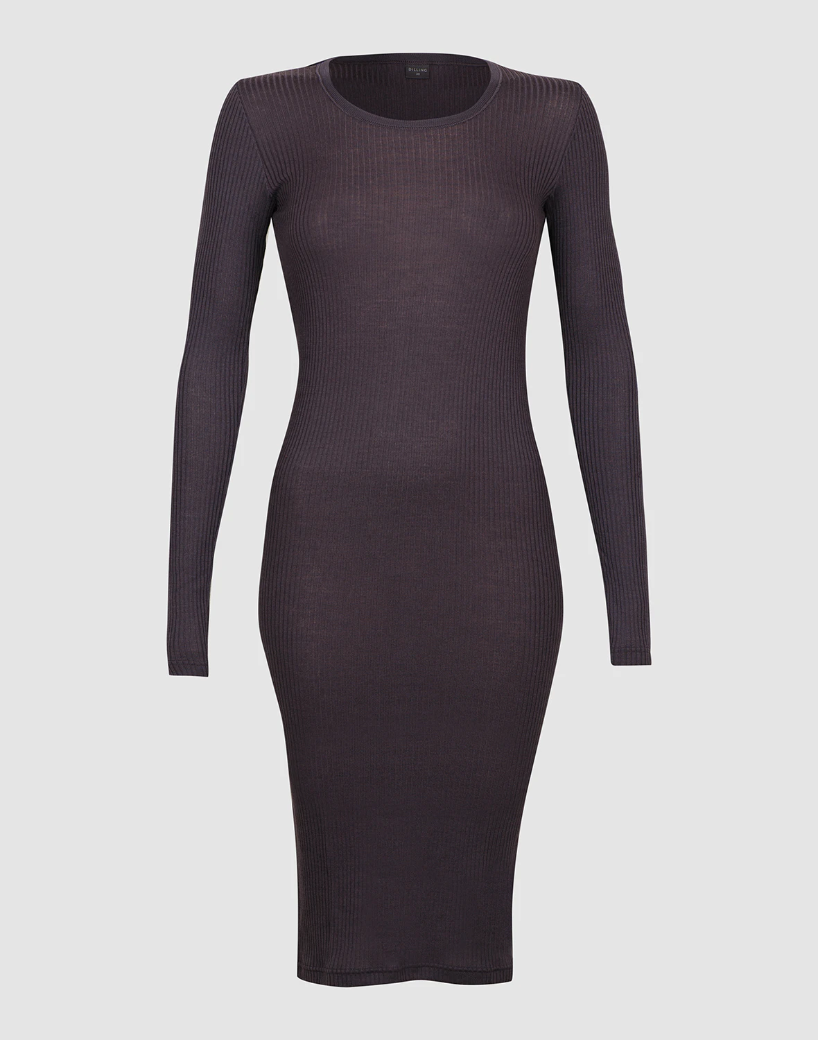 merino wool midi dress SKYE | Silas Merino Wool Long Sleeve Midi Dress