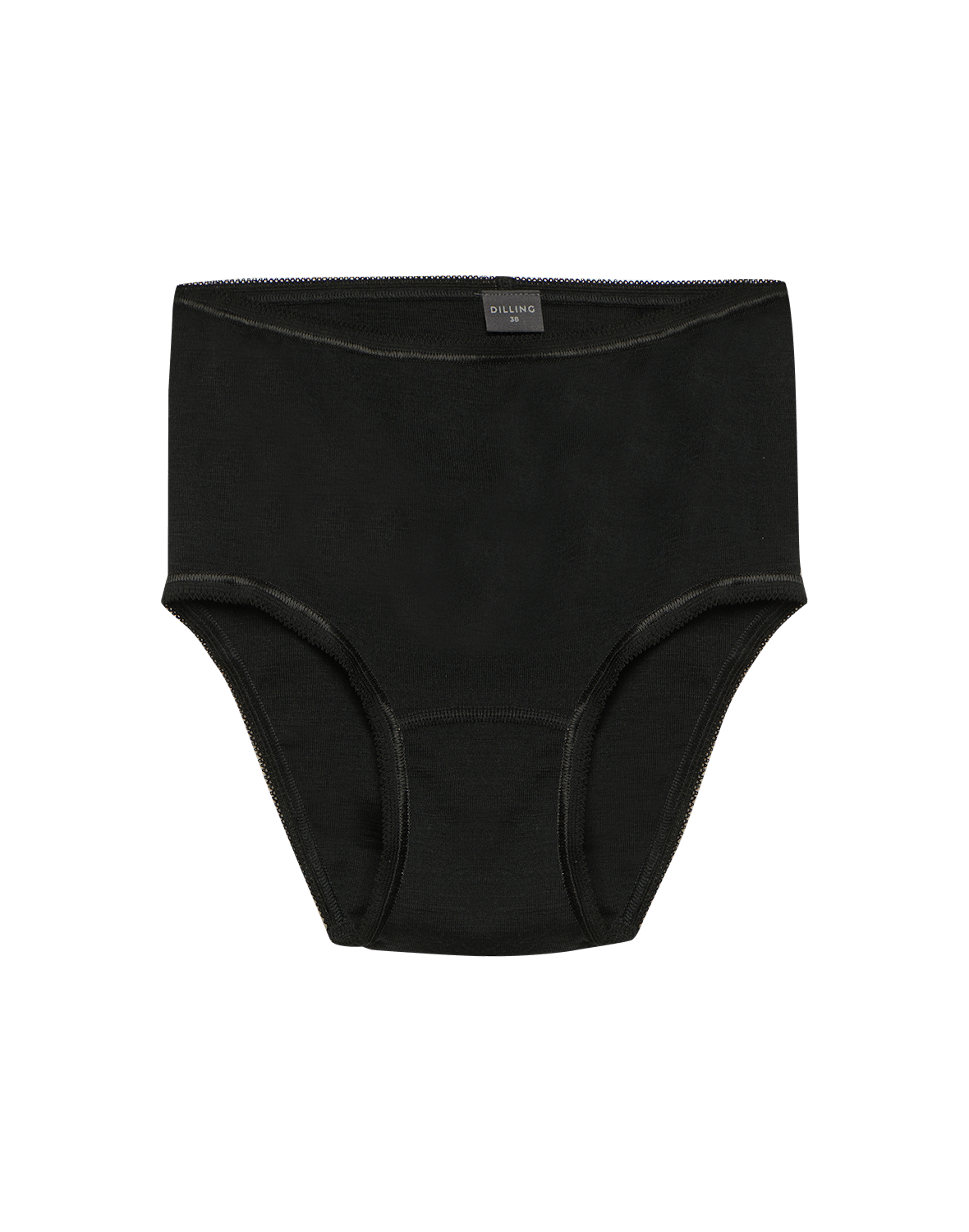 Women s merino wool briefs Black Dilling