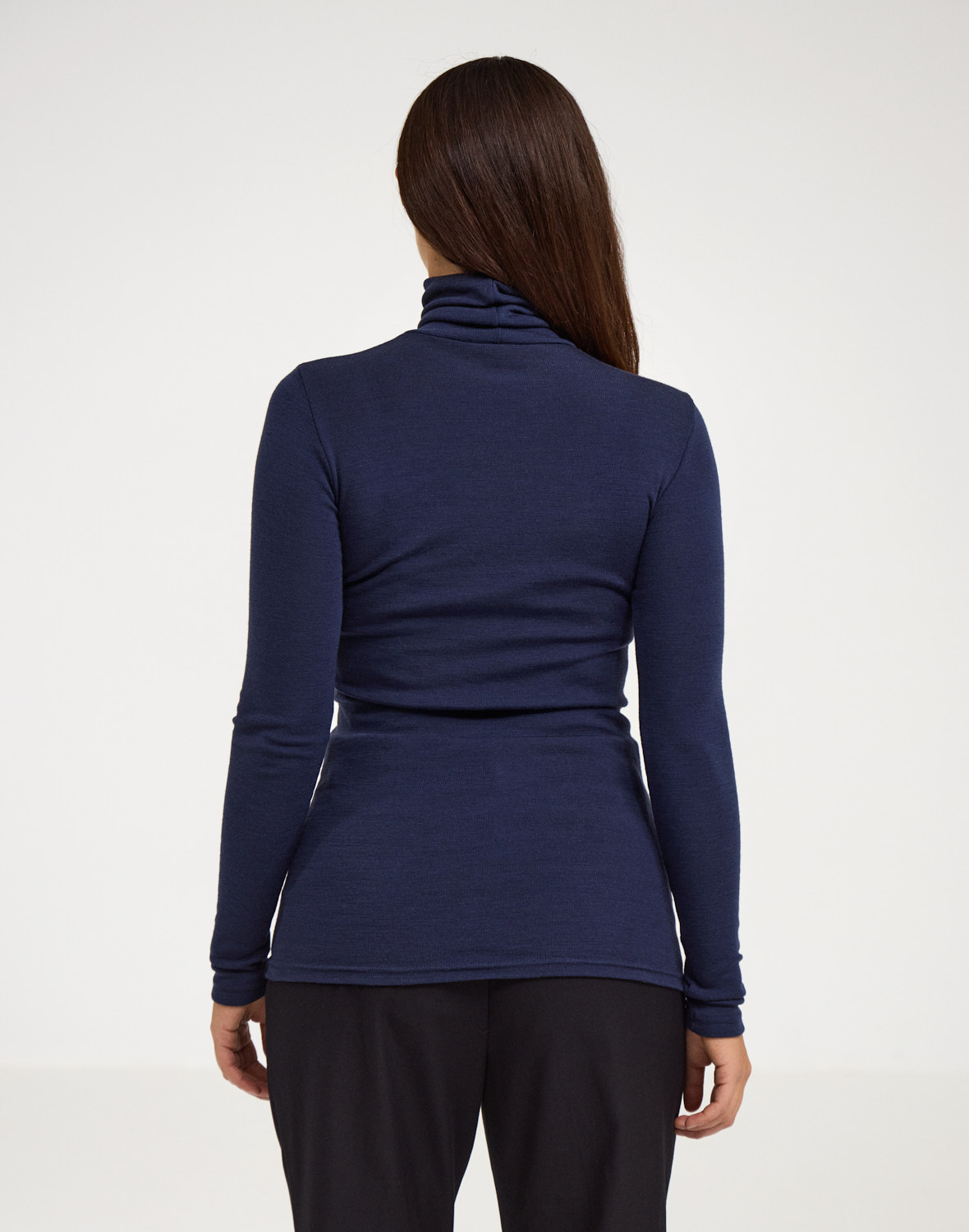 Roll neck long sleeve top 3