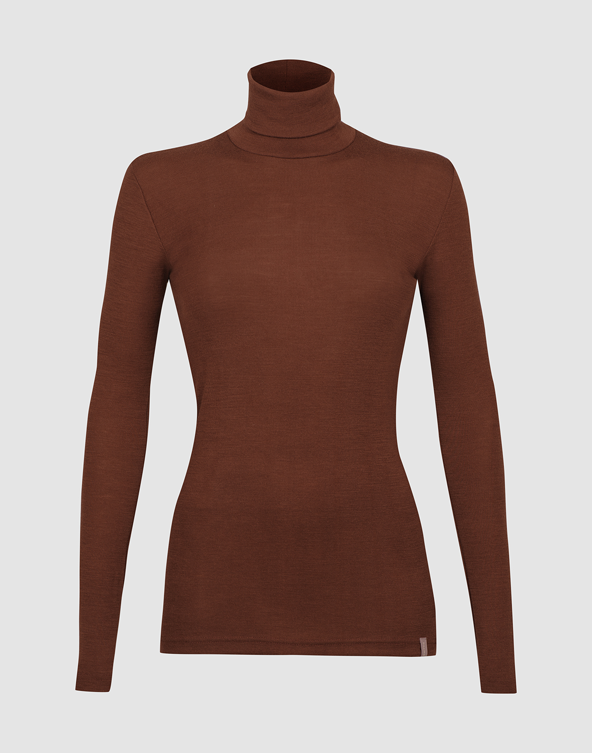 Damen Rollkragenshirt aus Merinowolle