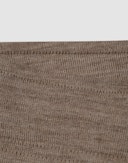 Minishorts van merinowol voor dames Bruinmelange