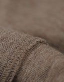 Minishorts van merinowol voor dames Bruinmelange