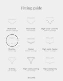 Minishorts i merinould til kvinder Sort 6