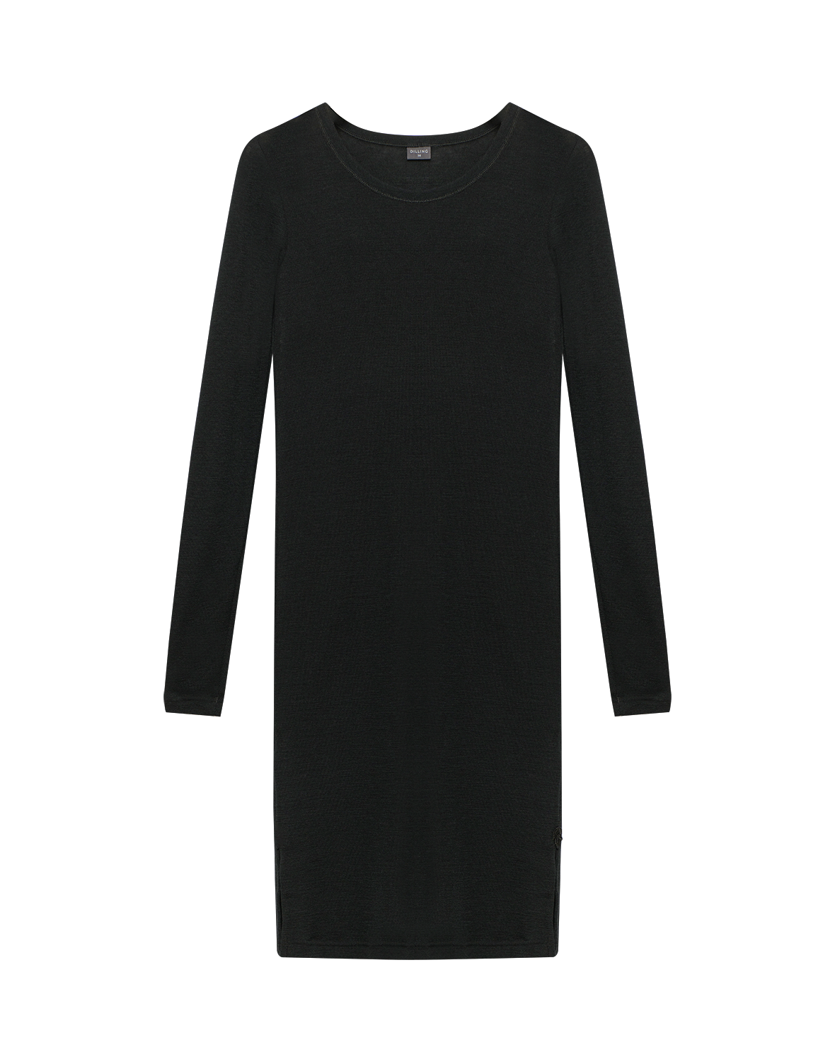 【送料&関税込】Patou Black Merino Wool Blend Dress PATOU CUT OUT CURVE L/SLV DRESS BLACK NEW SEASON PARLOUR X